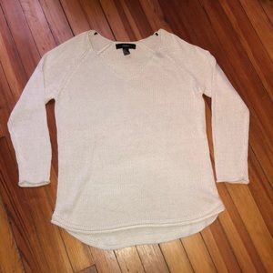 Forever 21 tan sweater
